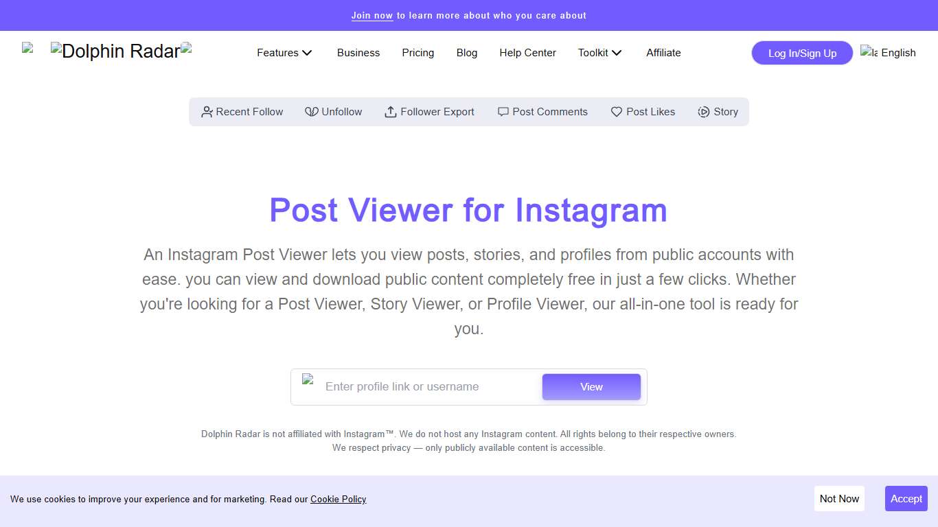 Instagram Post Viewer – View IG Posts, Stories and Profiles